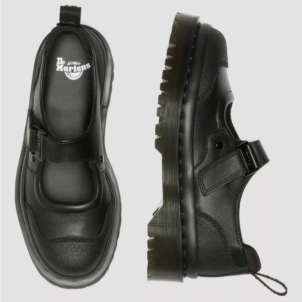 New Dr. Martens Black INDICA II BEX
Tech Strap Mary Jane Shoes